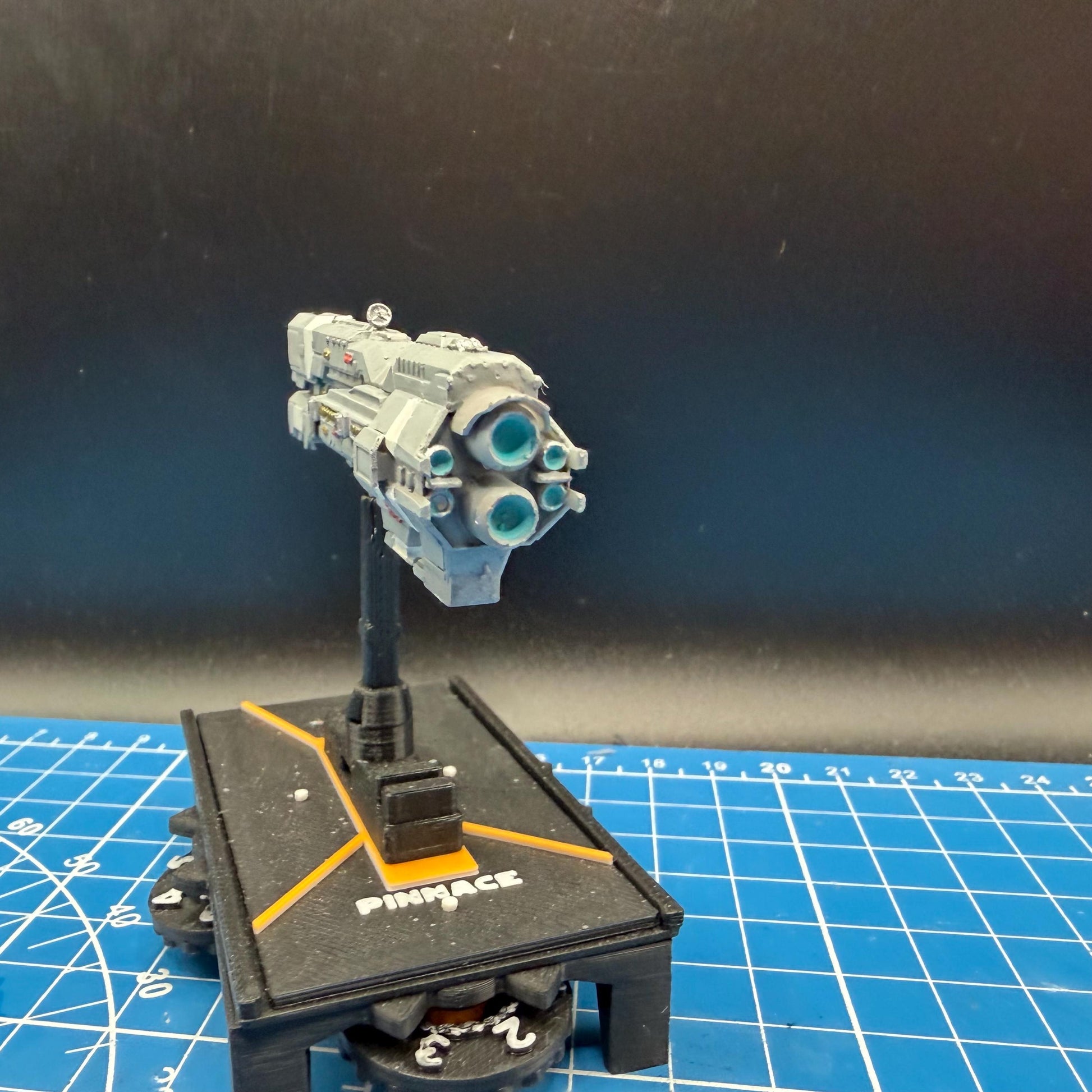 UNSC Hillsborough-class Heavy Destroyer Miniature (85mm) for Halo Armada Homebrew