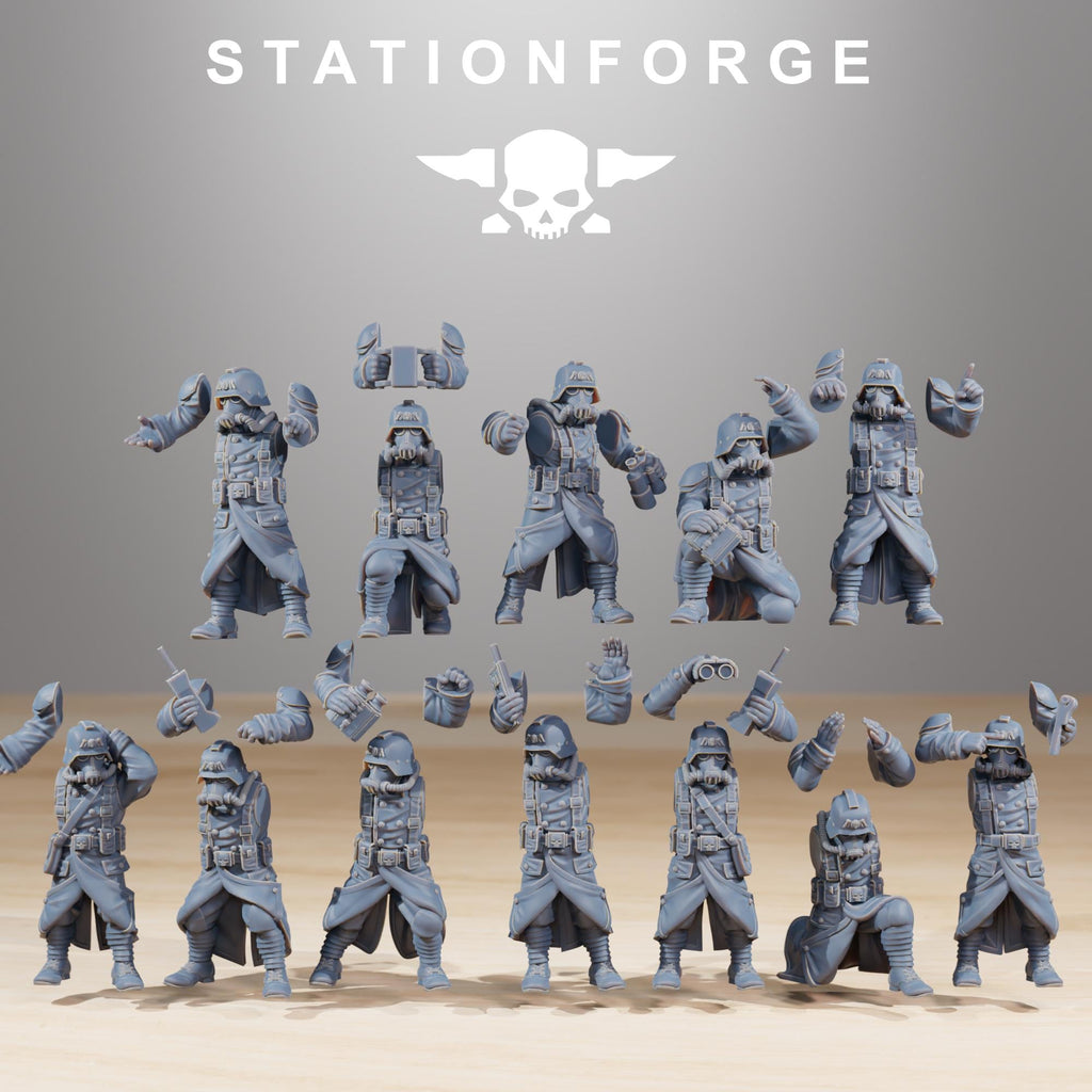 Grimguard Starter kit for 32mm scale wargames like Grimdark Future