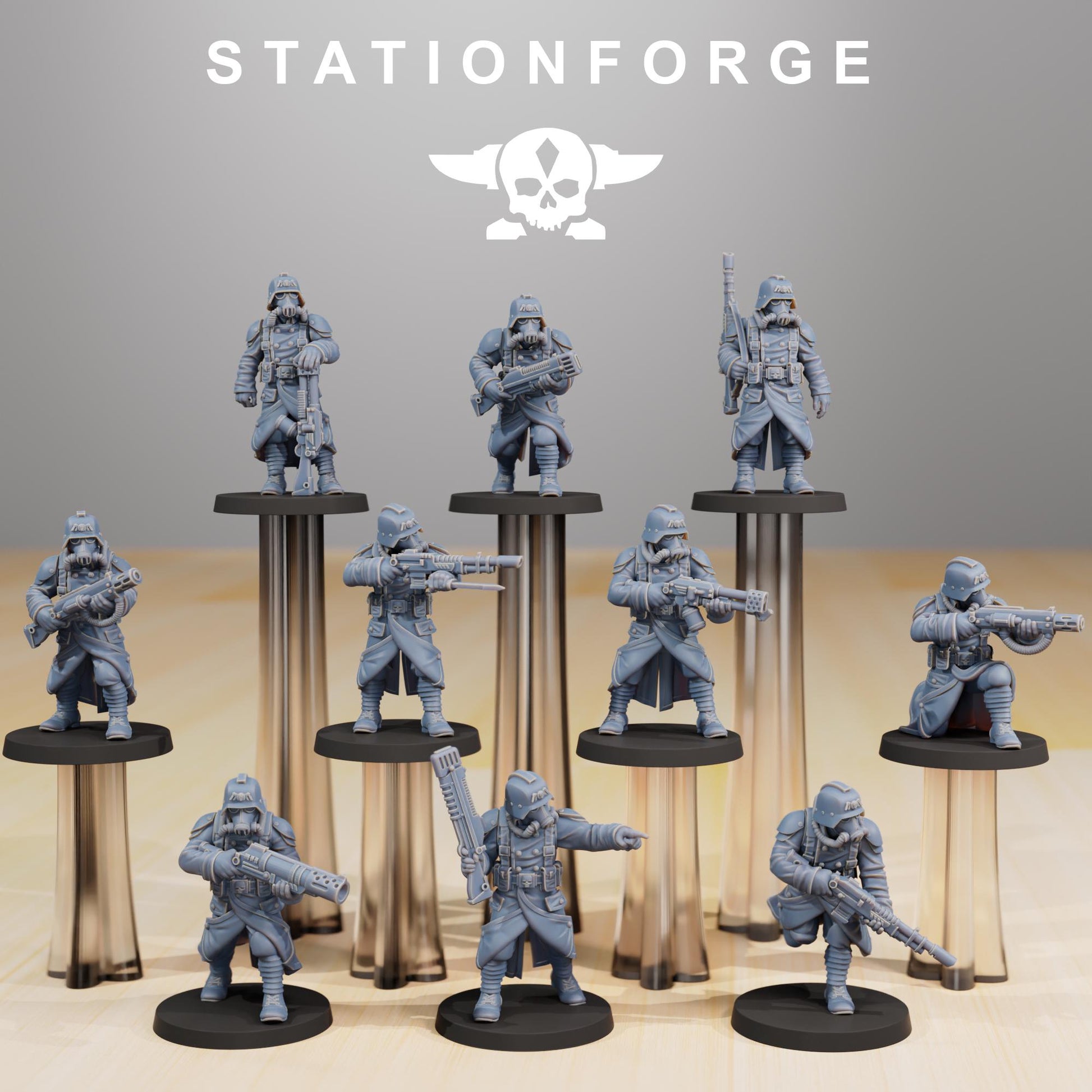 Astronet Blades Infantry Squad pack from StationForge 32mm scale (10 Pack)