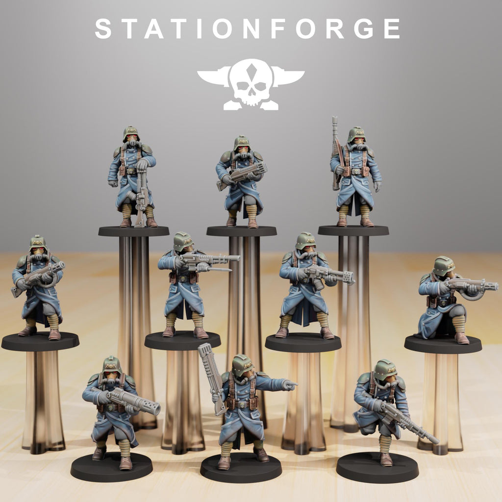 Astronet Blades Infantry Squad pack from StationForge 32mm scale (10 Pack)