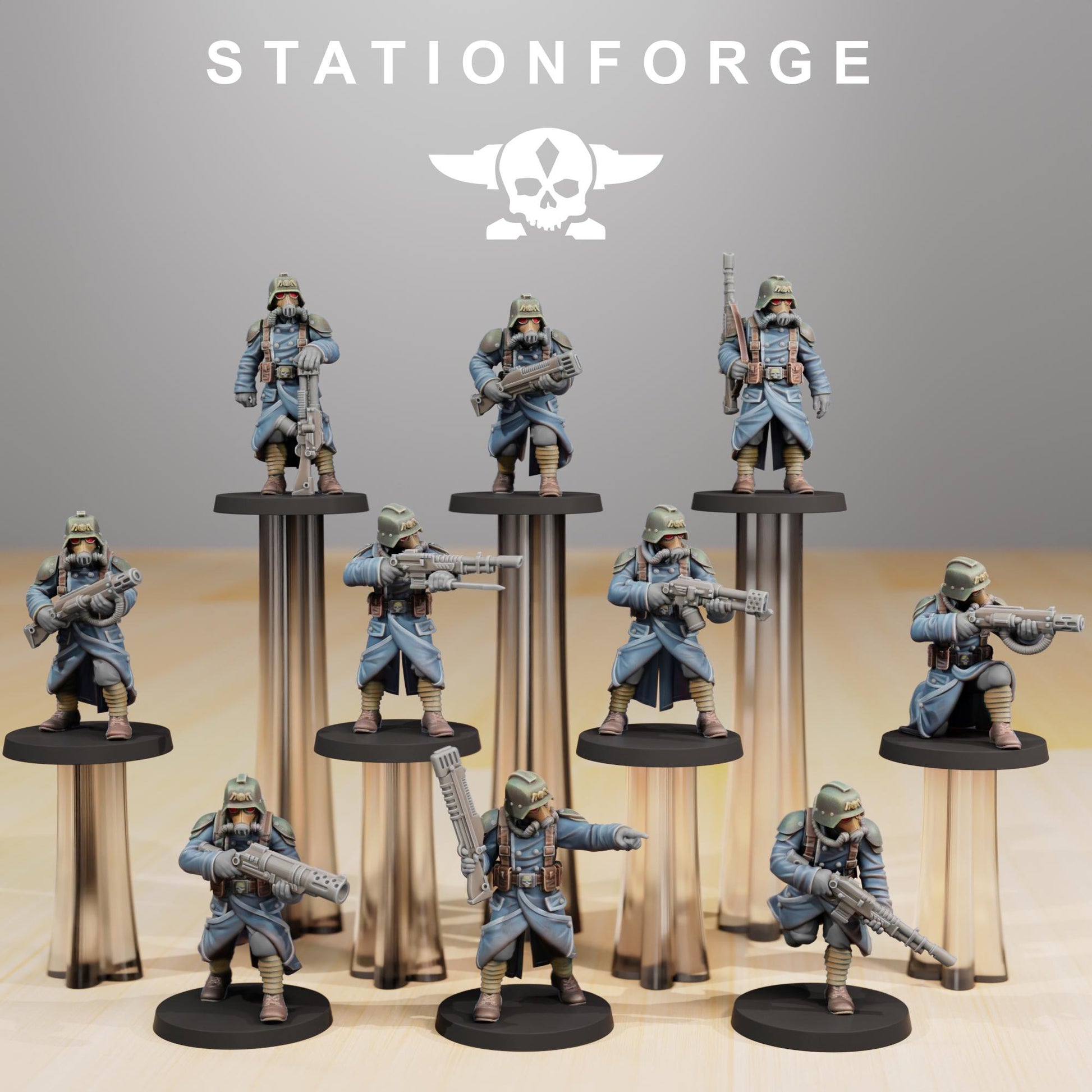 Astronet Blades Infantry Squad pack from StationForge 32mm scale (10 Pack)