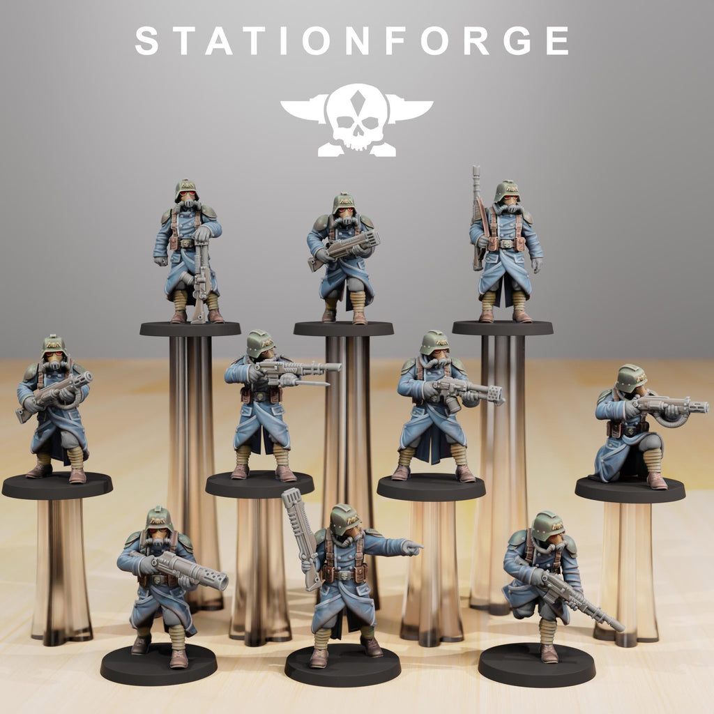 Astronet Blades Infantry Squad pack from StationForge 32mm scale (10 Pack)