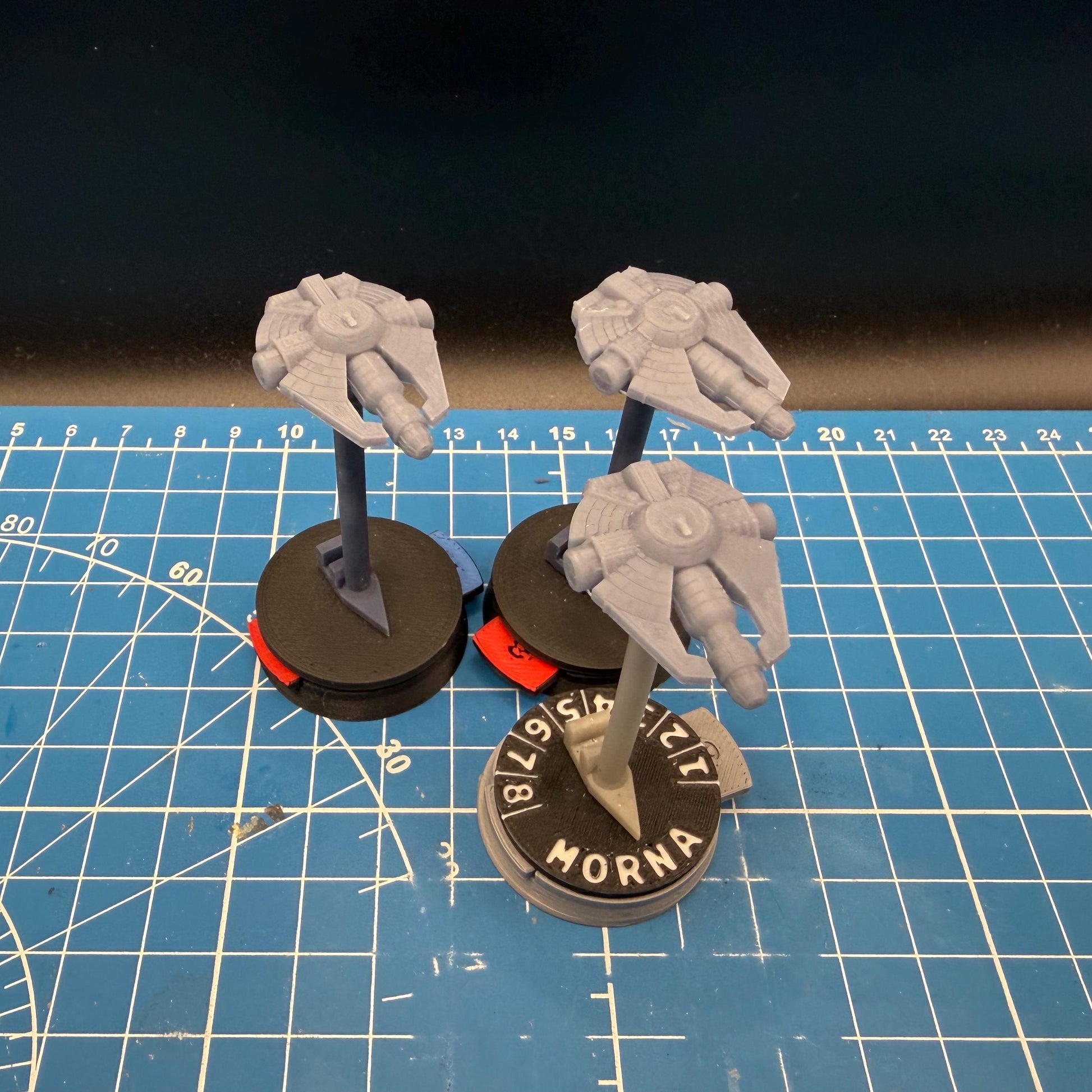 Rogue YT-2000 Light Freighter Irregular Starfighter pack(3) for Star wars armada scale games