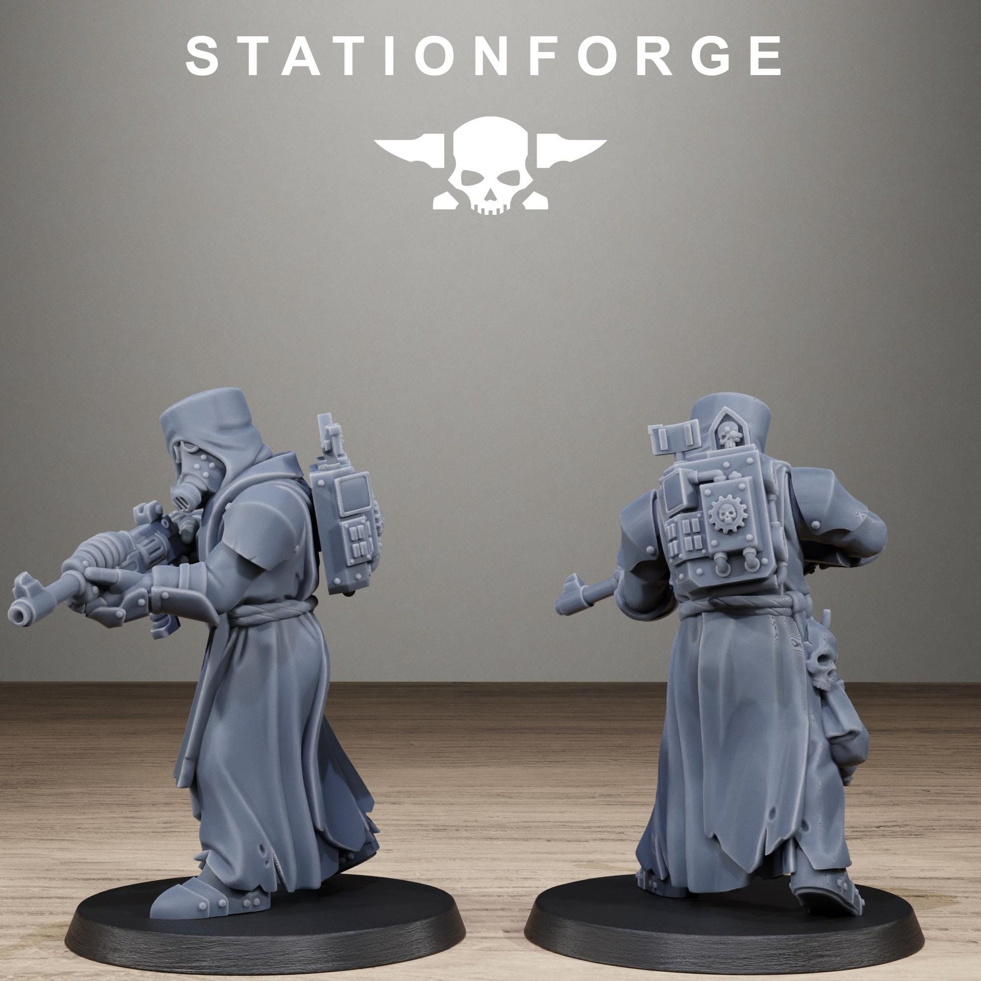 28mm scale Scavenger Long Rangers 10-man team from StationForge