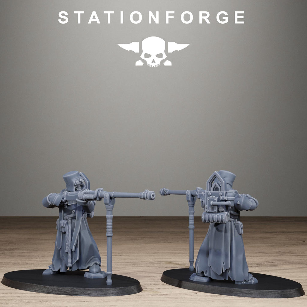 28mm scale Scavenger Long Rangers 10-man team from StationForge