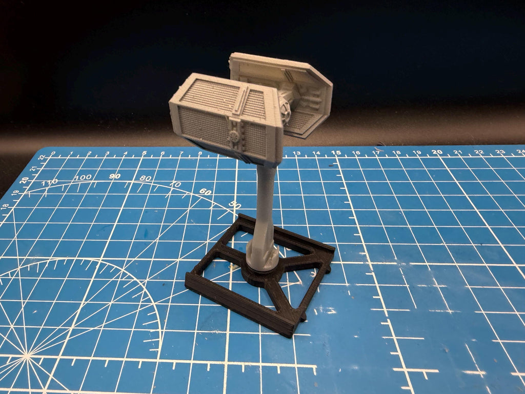 XW scale Imperial Tie Advanced Starfighter for Star wars Xwing Miniatures game