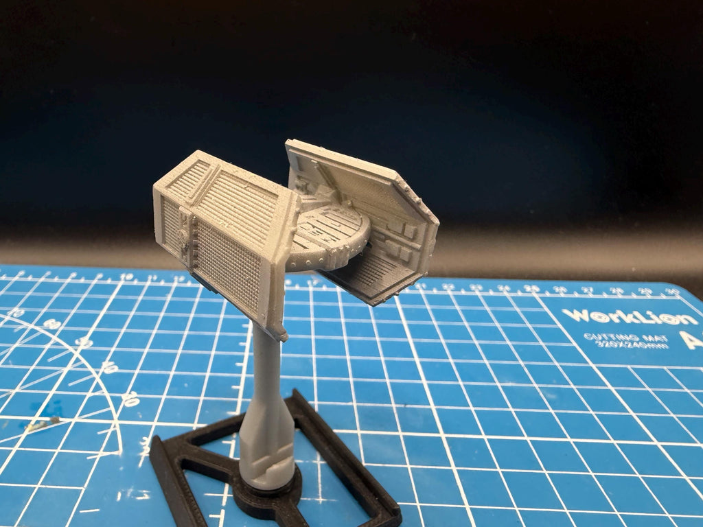 XW scale Imperial Tie Advanced Starfighter for Star wars Xwing Miniatures game