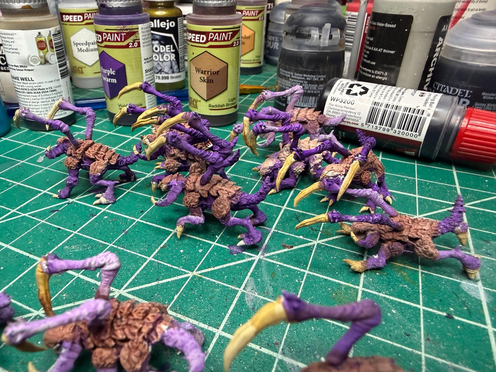 Papsikels Evolved Papsling Runners Squad (12 Minis) for 32mm games like Grimdark Future