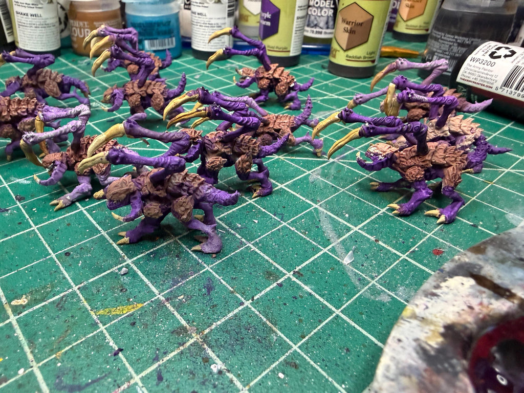 Papsikels Evolved Papsling Runners Squad (12 Minis) for 32mm games like Grimdark Future