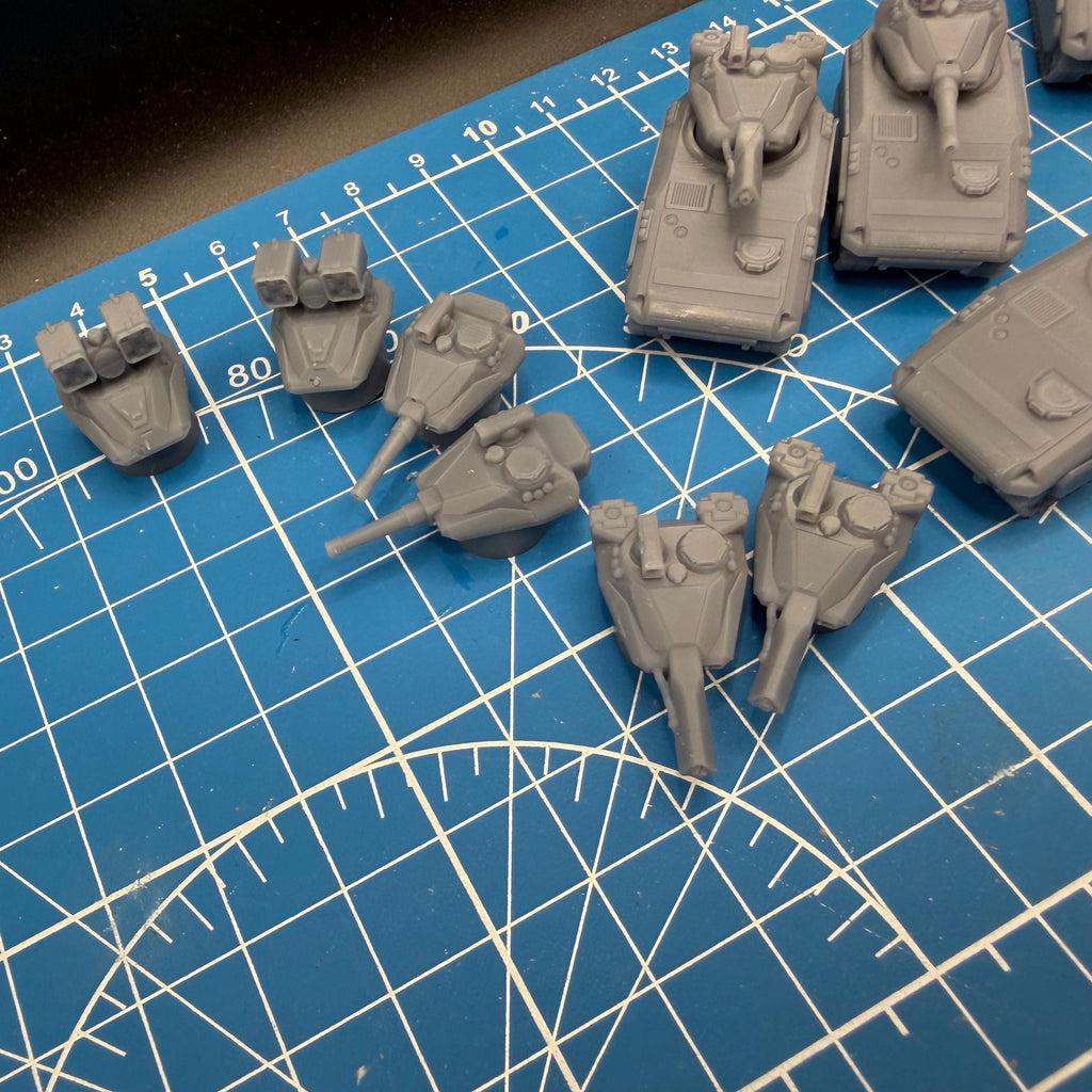 10mm Scale M122 APC/IFV Platoon (3) for Full Spectrum Dominance, epic scale games