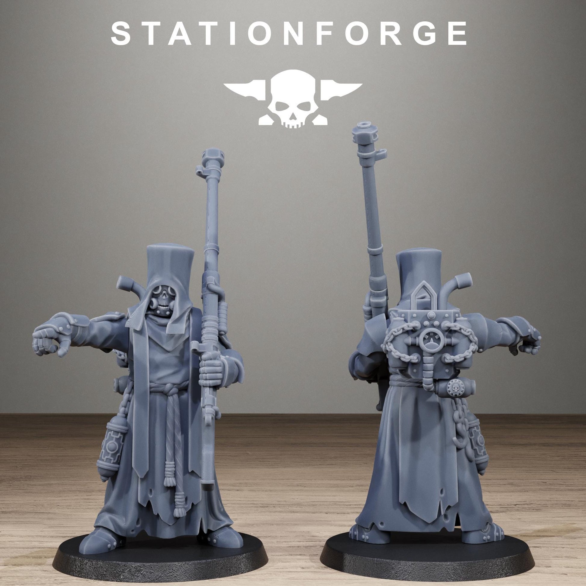 28mm scale Scavenger Long Rangers 10-man team from StationForge