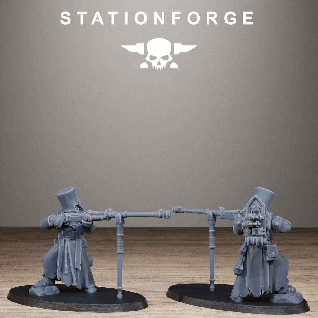 28mm scale Scavenger Long Rangers 10-man team from StationForge