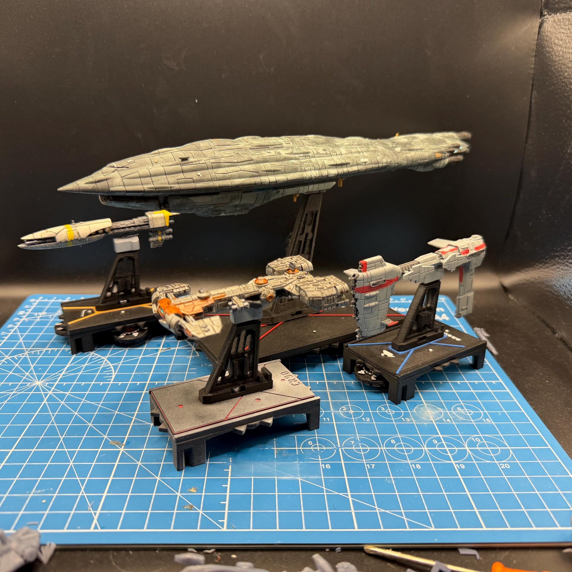 Resistance MC85 "Raddus" Star Cruiser for Star Wars Armada 273mm length