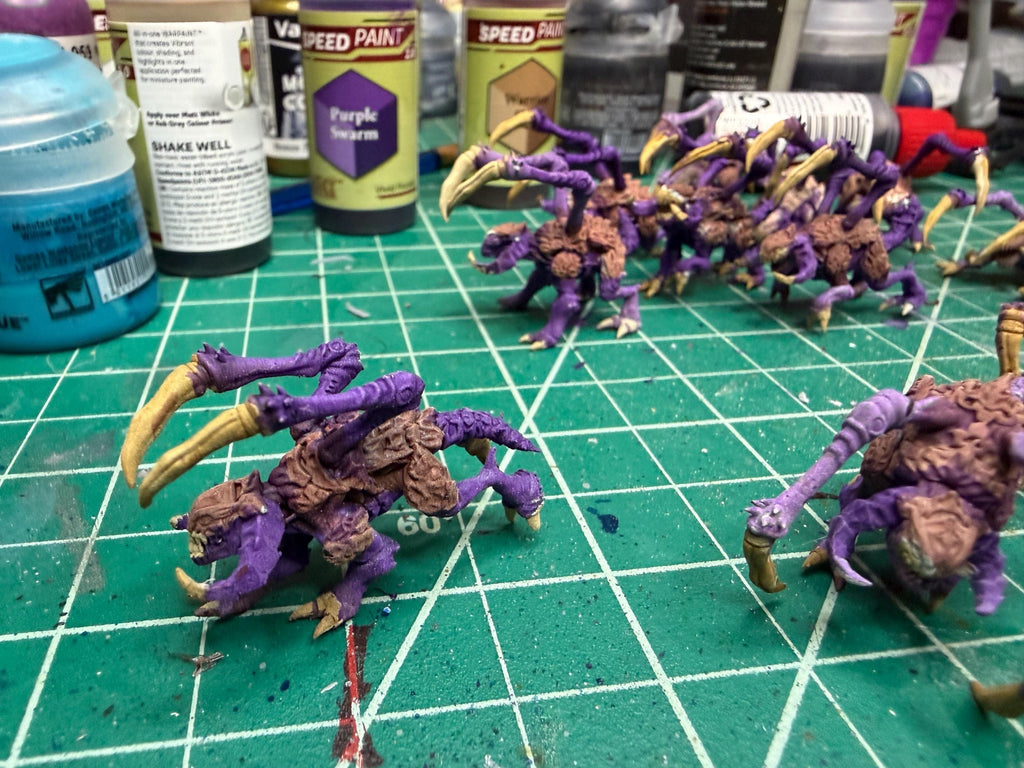 Papsikels Evolved Papsling Runners Squad (12 Minis) for 32mm games like Grimdark Future
