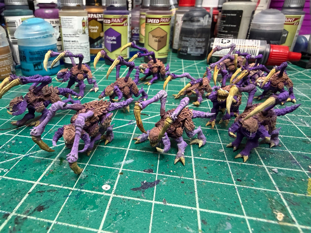 Papsikels Evolved Papsling Runners Squad (12 Minis) for 32mm games like Grimdark Future