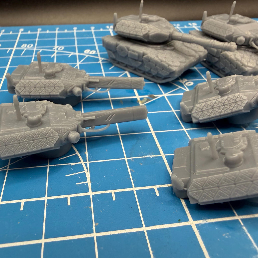 10mm Scale Bengal MK.2 Tank Platoon (3) for Full Spectrum Dominance, epic scale games