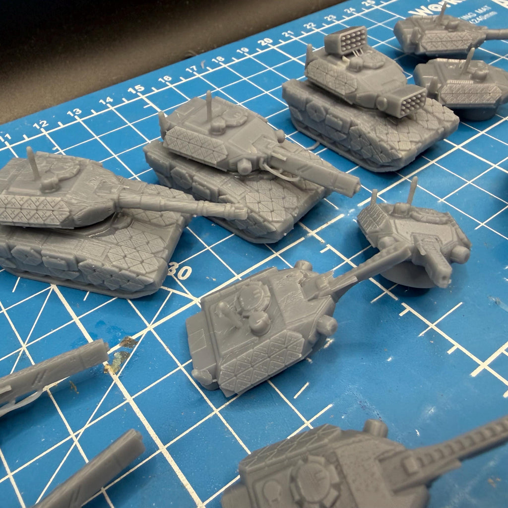 10mm Scale Bengal MK.2 Tank Platoon (3) for Full Spectrum Dominance, epic scale games