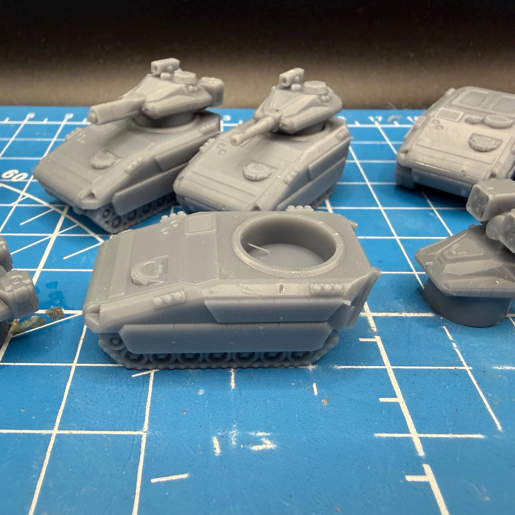 10mm Scale M122 APC/IFV Platoon (3) for Full Spectrum Dominance, epic scale games
