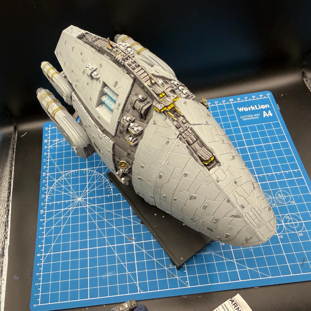 Rebel Alliance Bulwark Mk3 Battlecruiser for Star Wars Armada scale games 281mm