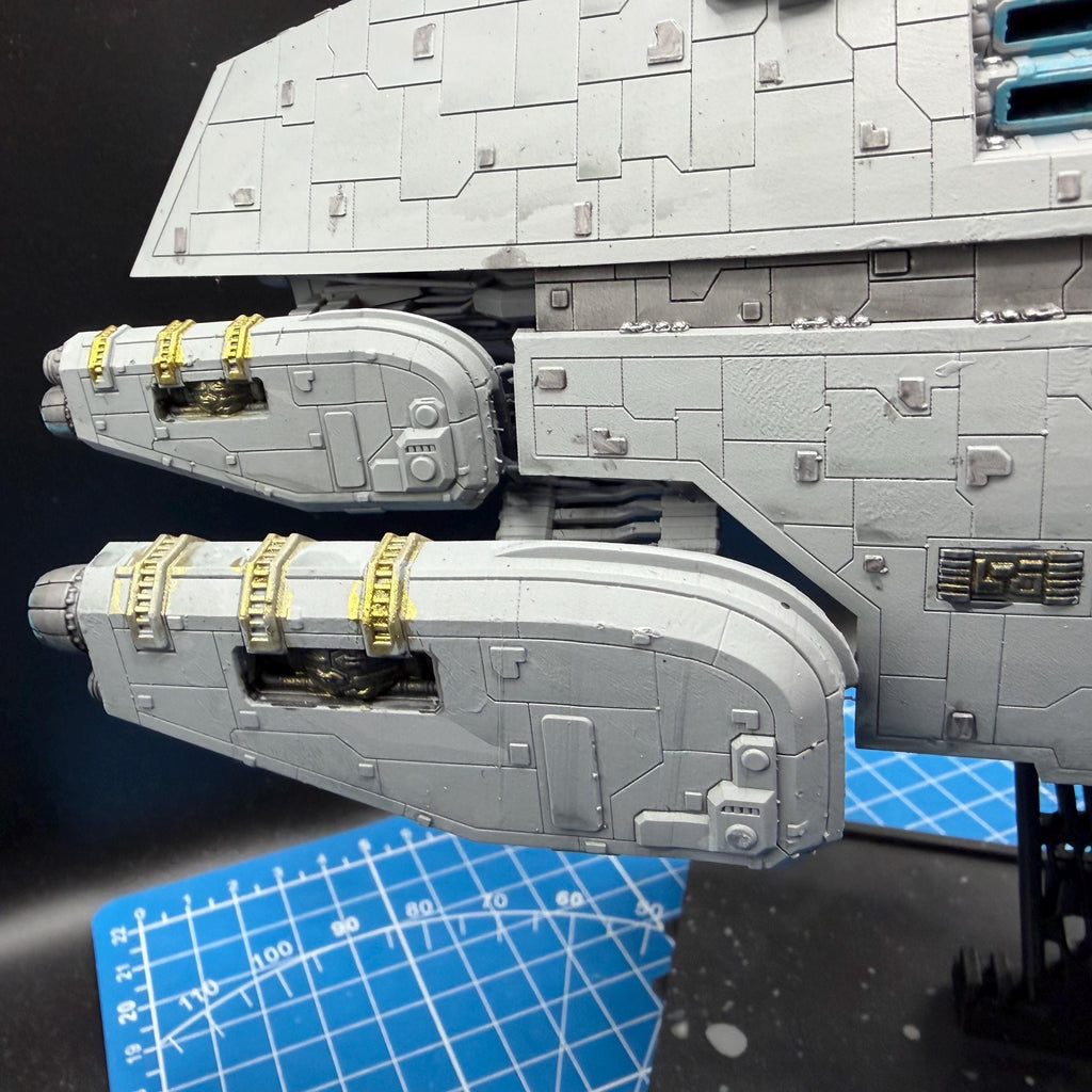 Rebel Alliance Bulwark Mk3 Battlecruiser for Star Wars Armada scale games 281mm