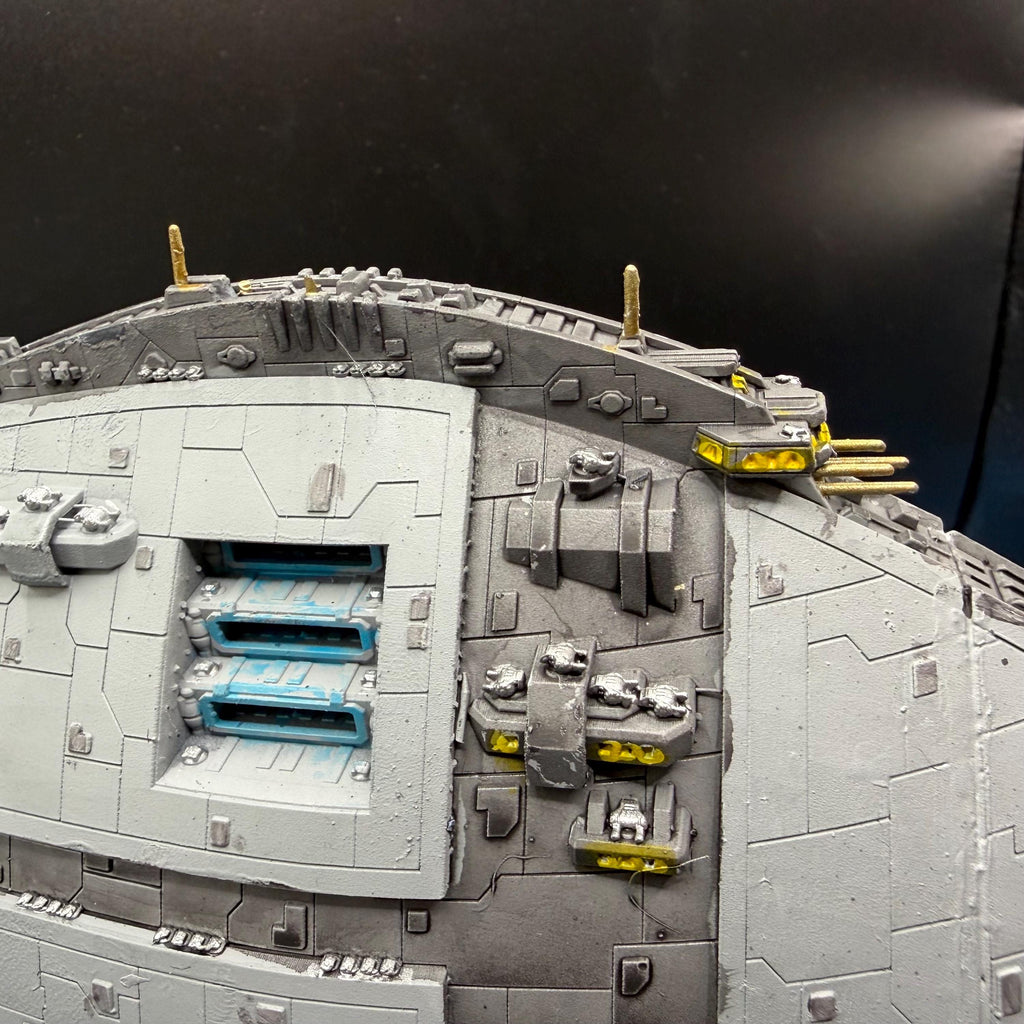 Rebel Alliance Bulwark Mk3 Battlecruiser for Star Wars Armada scale games 281mm