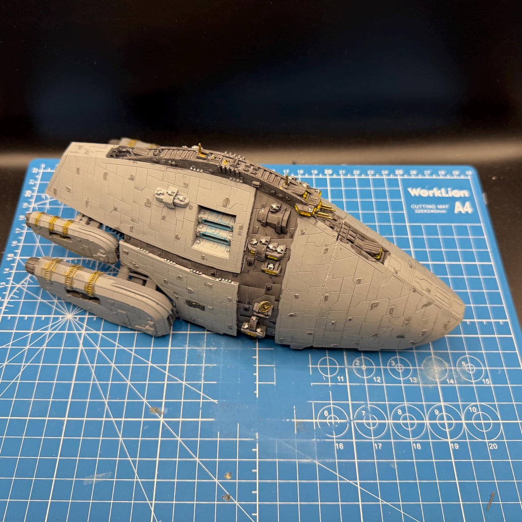 Rebel Alliance Bulwark Mk3 Battlecruiser for Star Wars Armada scale games 281mm
