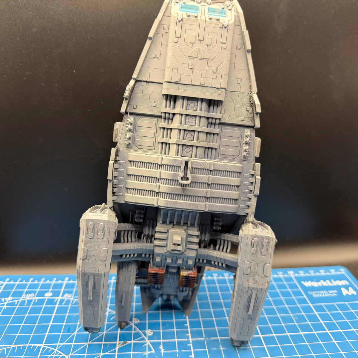 Rebel Alliance Bulwark Mk3 Battlecruiser for Star Wars Armada scale games 281mm