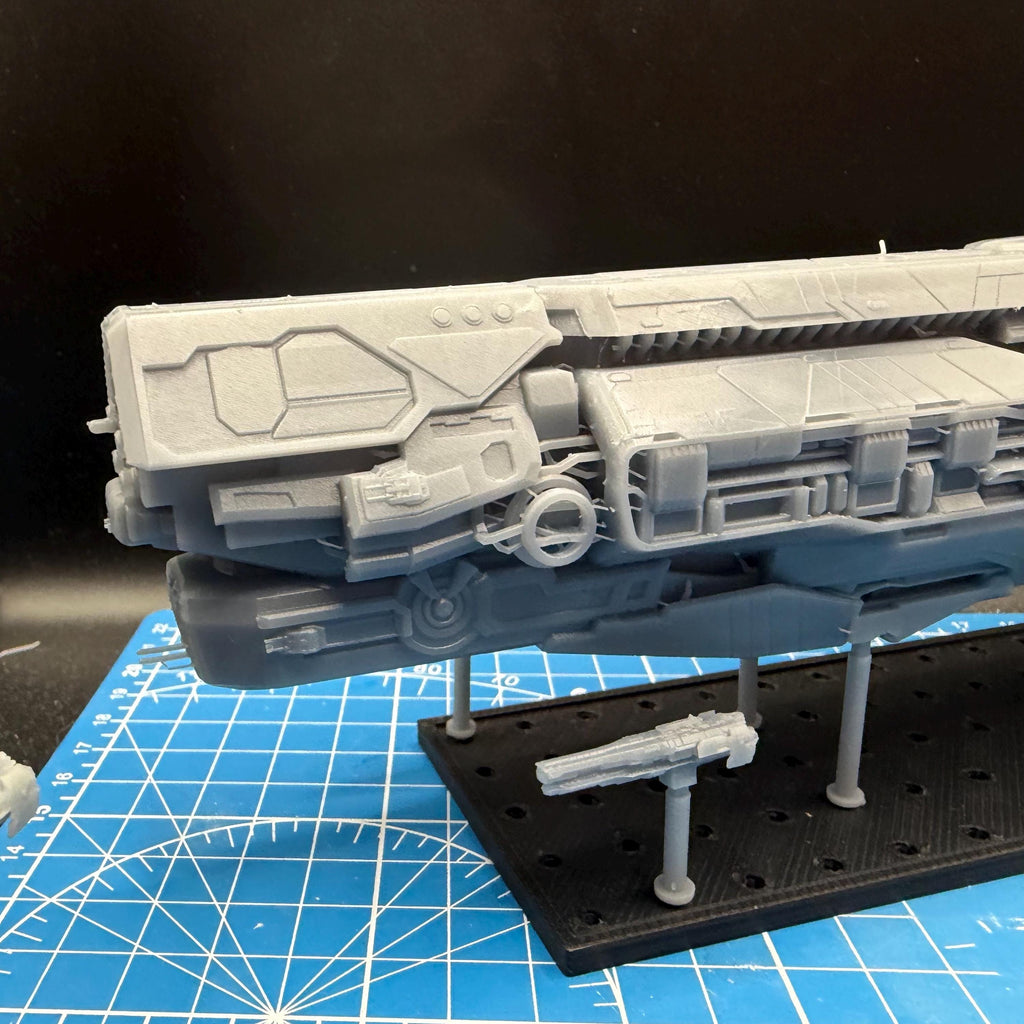 Halo Fleet Battles UNSC Infinity Supercarrier Upgrade set 267mm