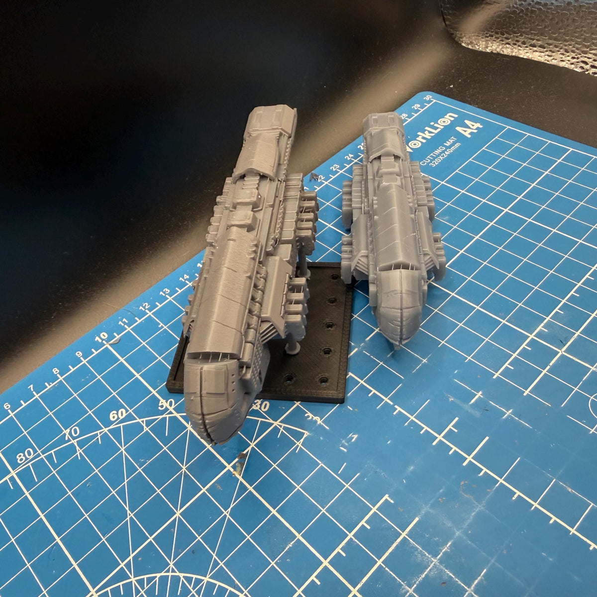 Halo Fleet Battles Proxy Banished Dreadnought Upgrade set for epic scale space games