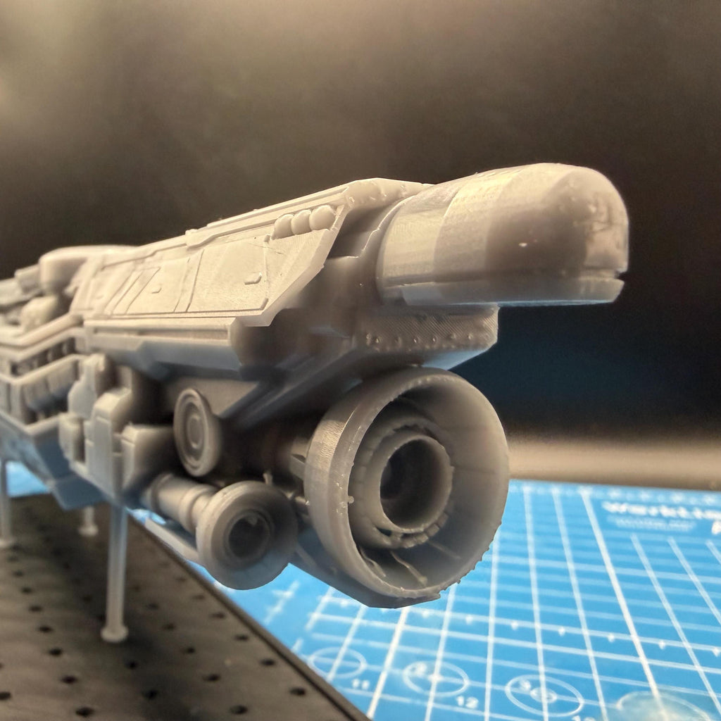 Halo Fleet Battles UNSC Infinity Supercarrier Upgrade set 267mm