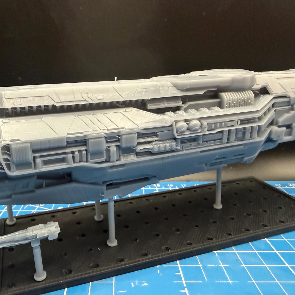 Halo Fleet Battles UNSC Infinity Supercarrier Upgrade set 267mm