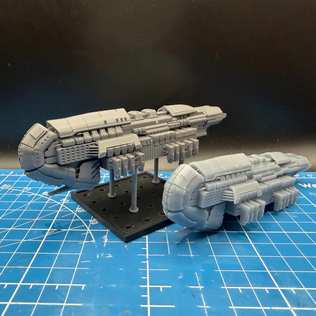 Halo Fleet Battles Proxy Banished Dreadnought Upgrade set for epic scale space games