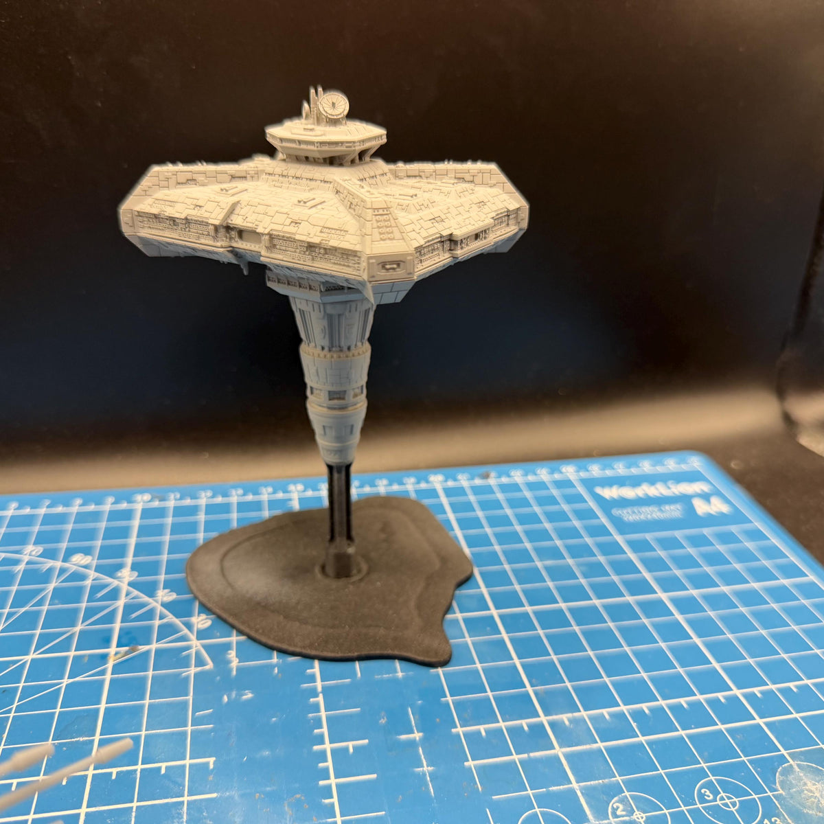 Imperial Armed Station for Star Wars Armada or other miniatures games mm