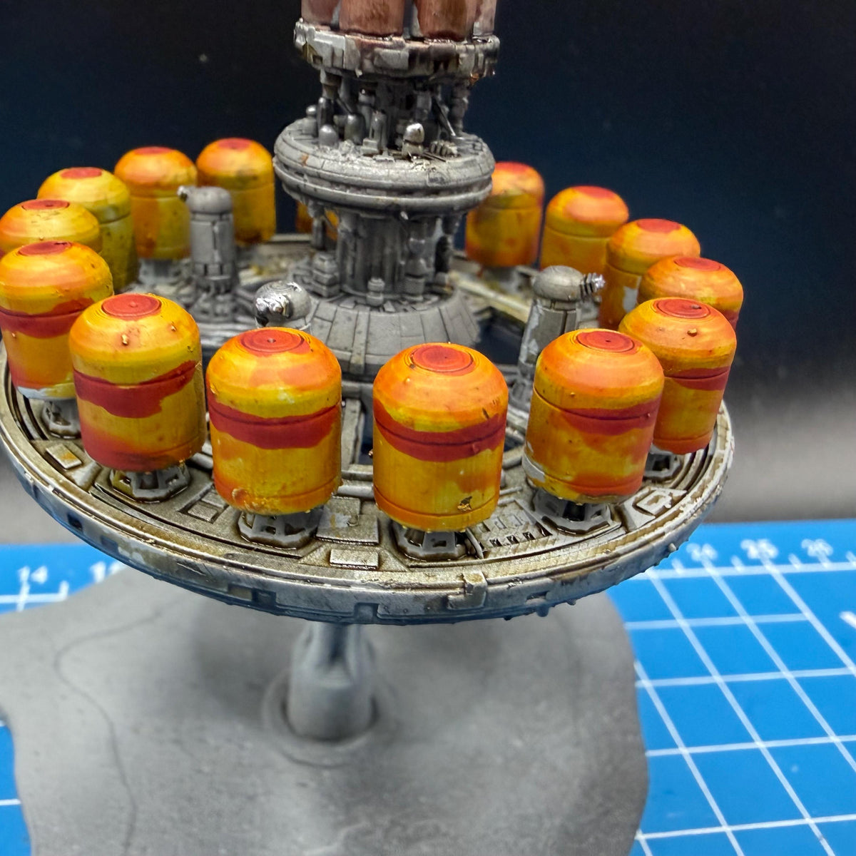 Gas Refinery Station for Star Wars Armada or other miniatures games 66mm tall
