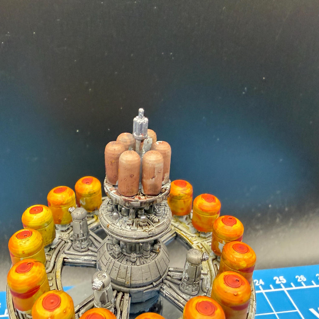 Gas Refinery Station for Star Wars Armada or other miniatures games 66mm tall