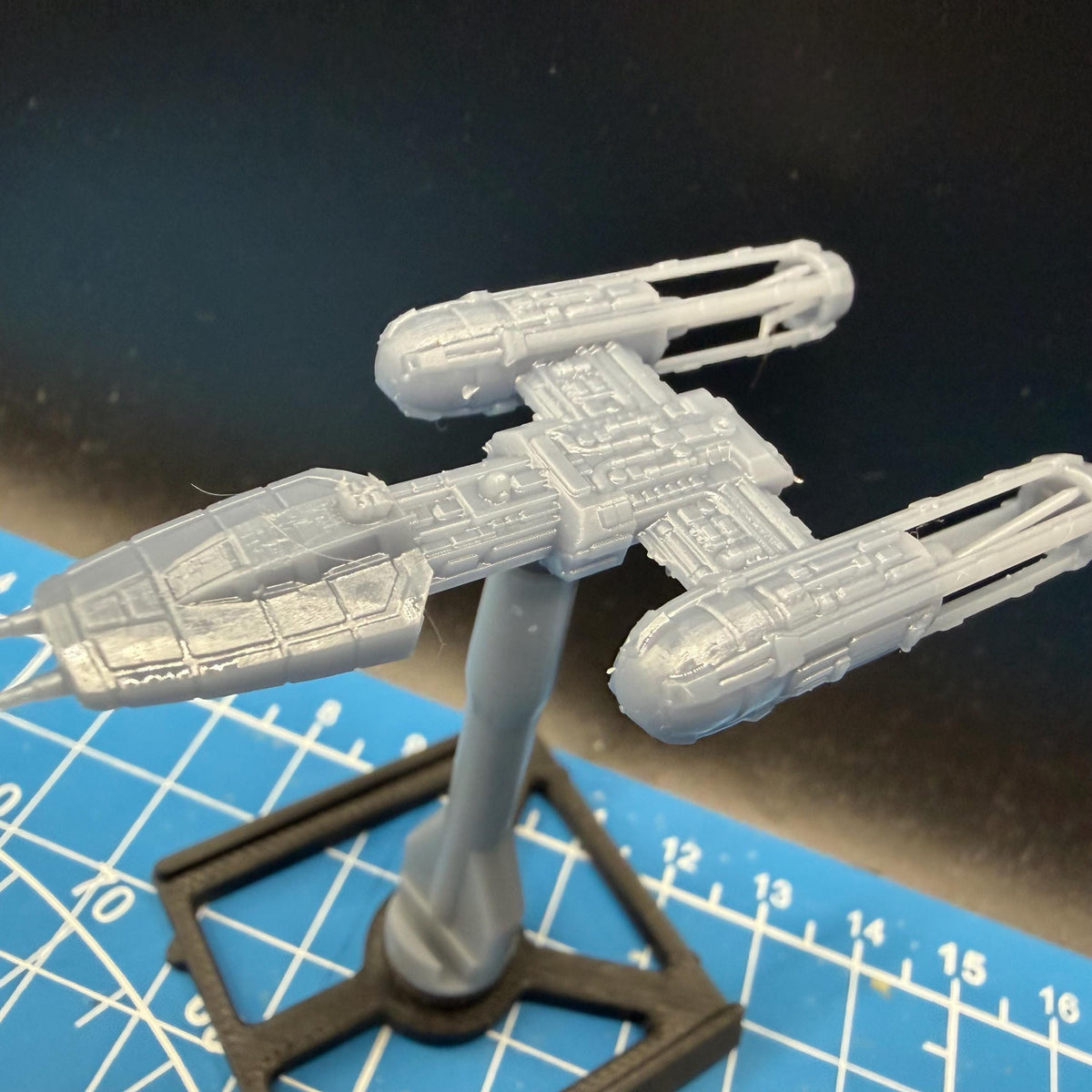 XW scale Republic BTL-B A4 Y-Wing Bombers(2) for Xwing TMG scale games