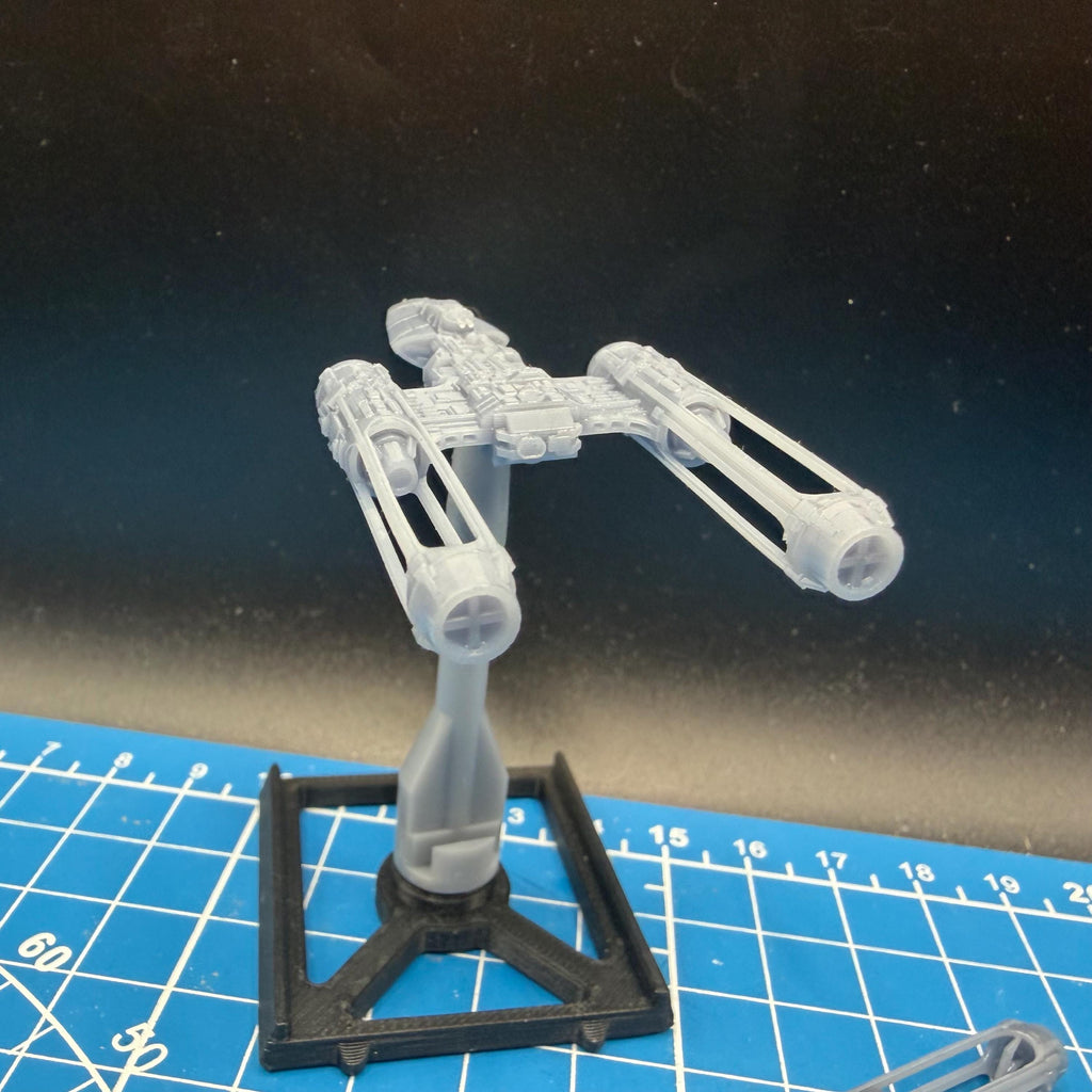 XW scale Resistance BTA-NR2 Y-Wing Bombers(2) for Xwing TMG scale games