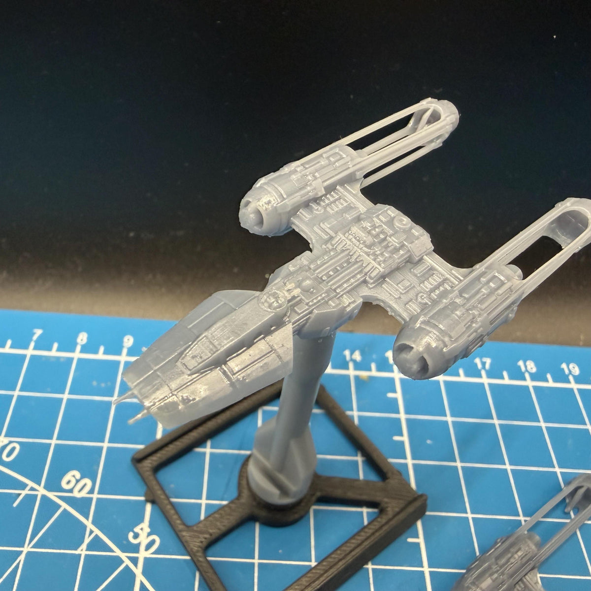 XW scale Resistance BTA-NR2 Y-Wing Bombers(2) for Xwing TMG scale games