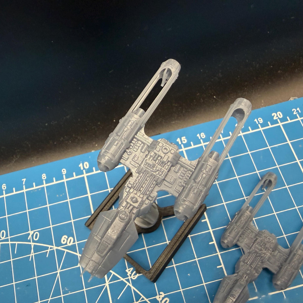XW scale Resistance BTA-NR2 Y-Wing Bombers(2) for Xwing TMG scale games
