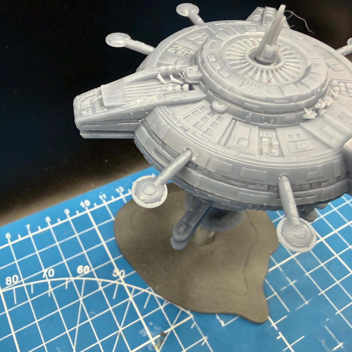 Neutral Armed Station for Star Wars Armada or other miniatures games mm